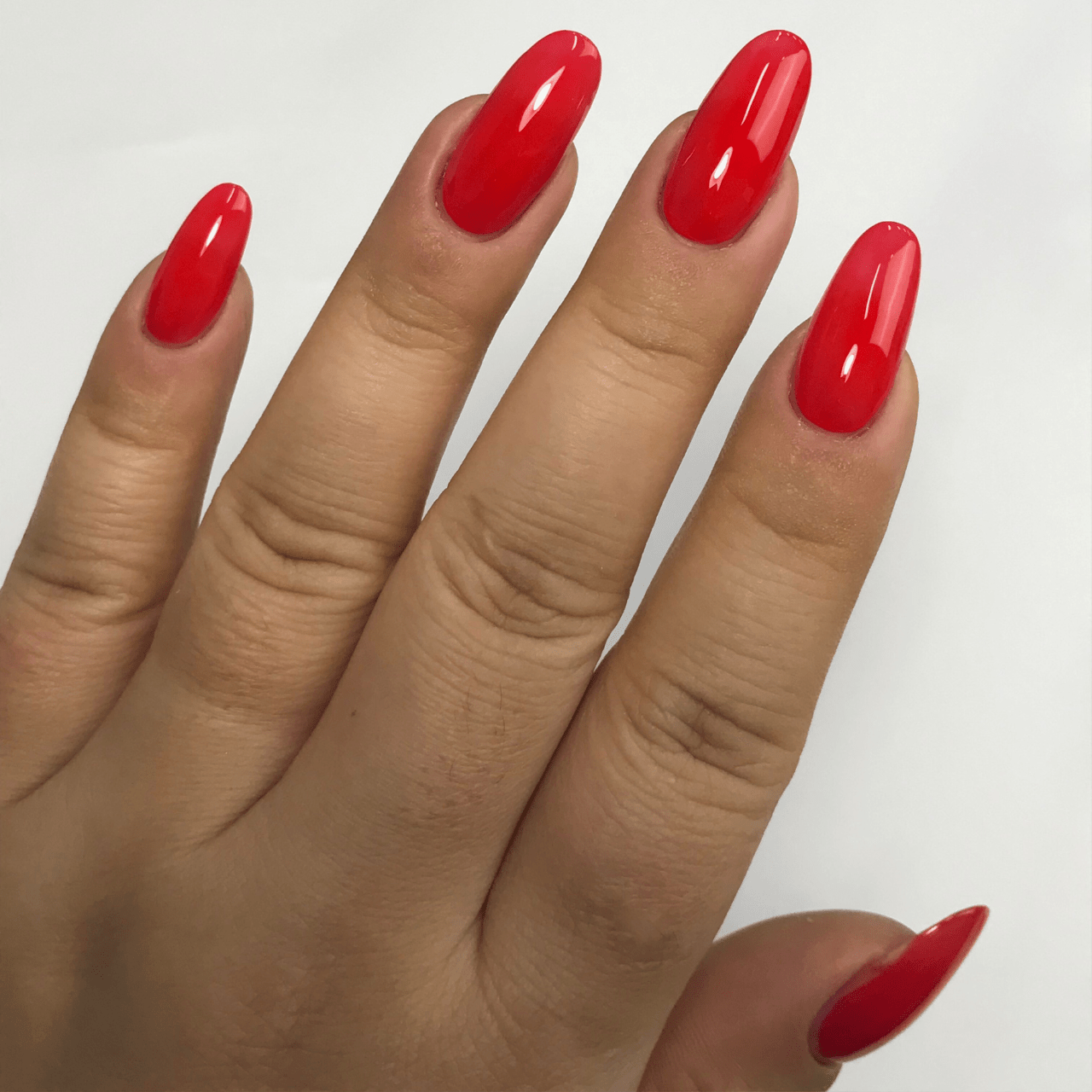 Ambedobeauty Nail Polishes DIY Gel Capsule Refills| Red Reign-Red/Orange