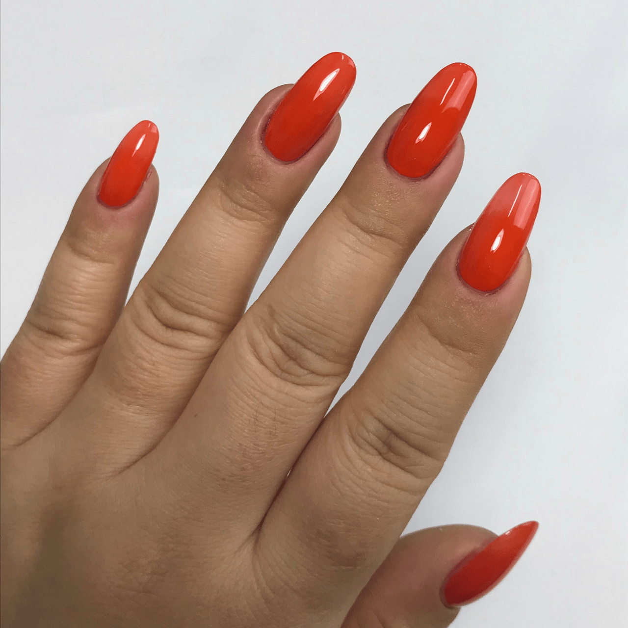 Ambedobeauty Nail Polishes DIY Gel Capsule Refills| Red Reign-Red/Orange