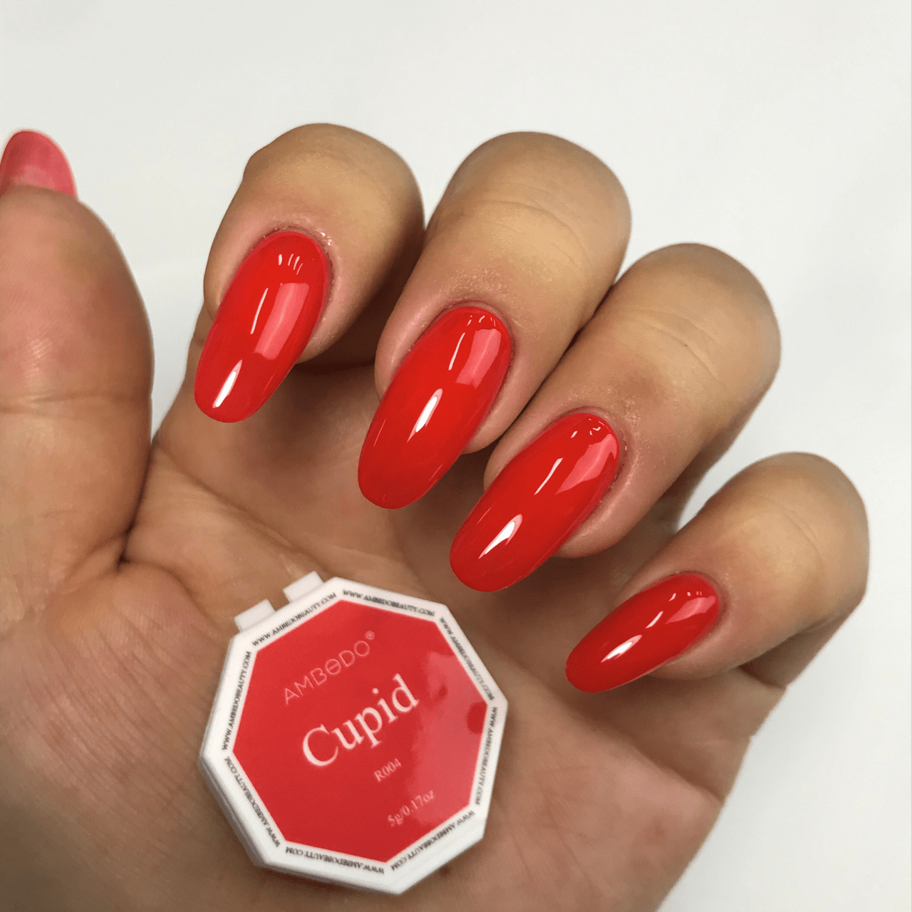 Ambedobeauty Nail Polishes Cupid DIY Gel Capsule Refills| Red Reign-Red/Orange