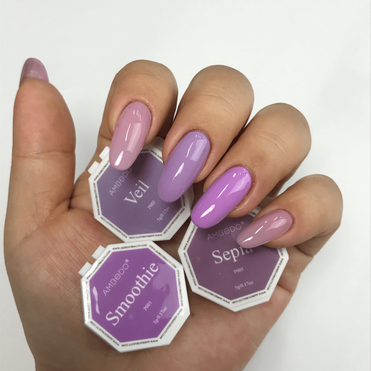 DIY Gel Capsule Refills| Sugar Blossom - Pink/Purple - Ambedo Beauty