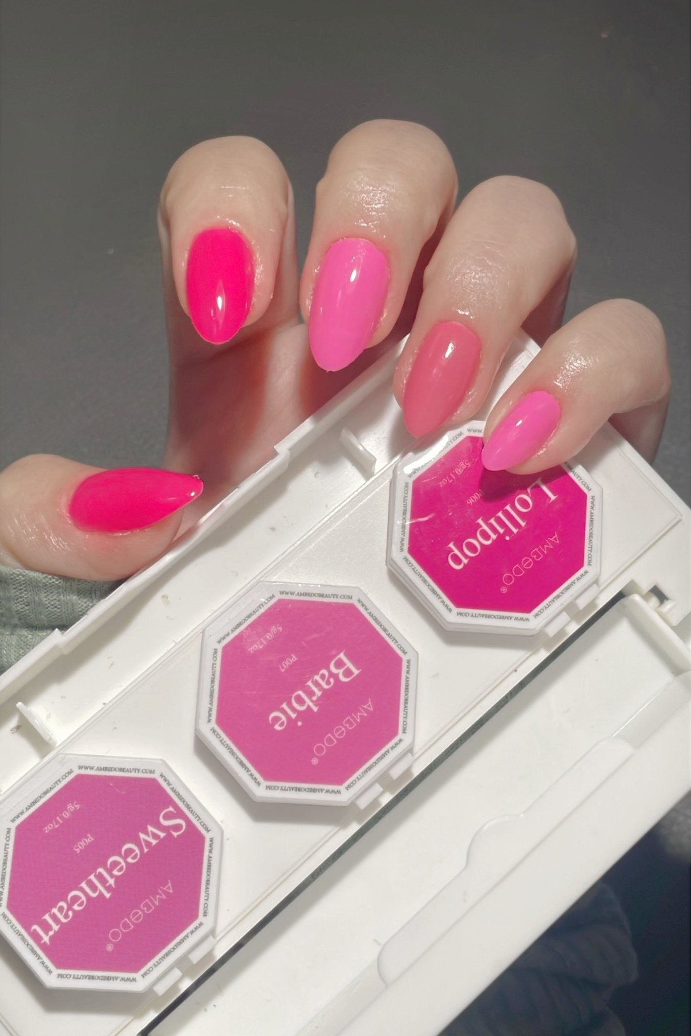 DIY Gel Capsule Refills| Sugar Blossom - Pink/Purple - Ambedo BeautyNail Polishes