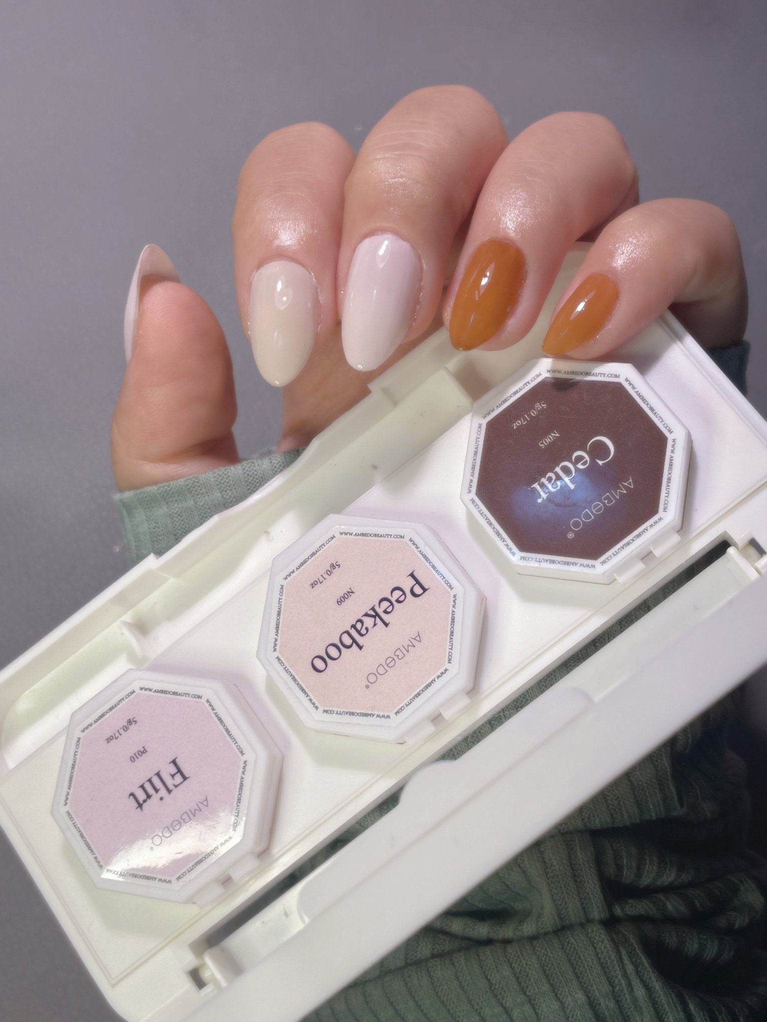 DIY Gel Refill Capsules| Neutral Core - Beige/Cream/Nude - Ambedo BeautyNail Polishes