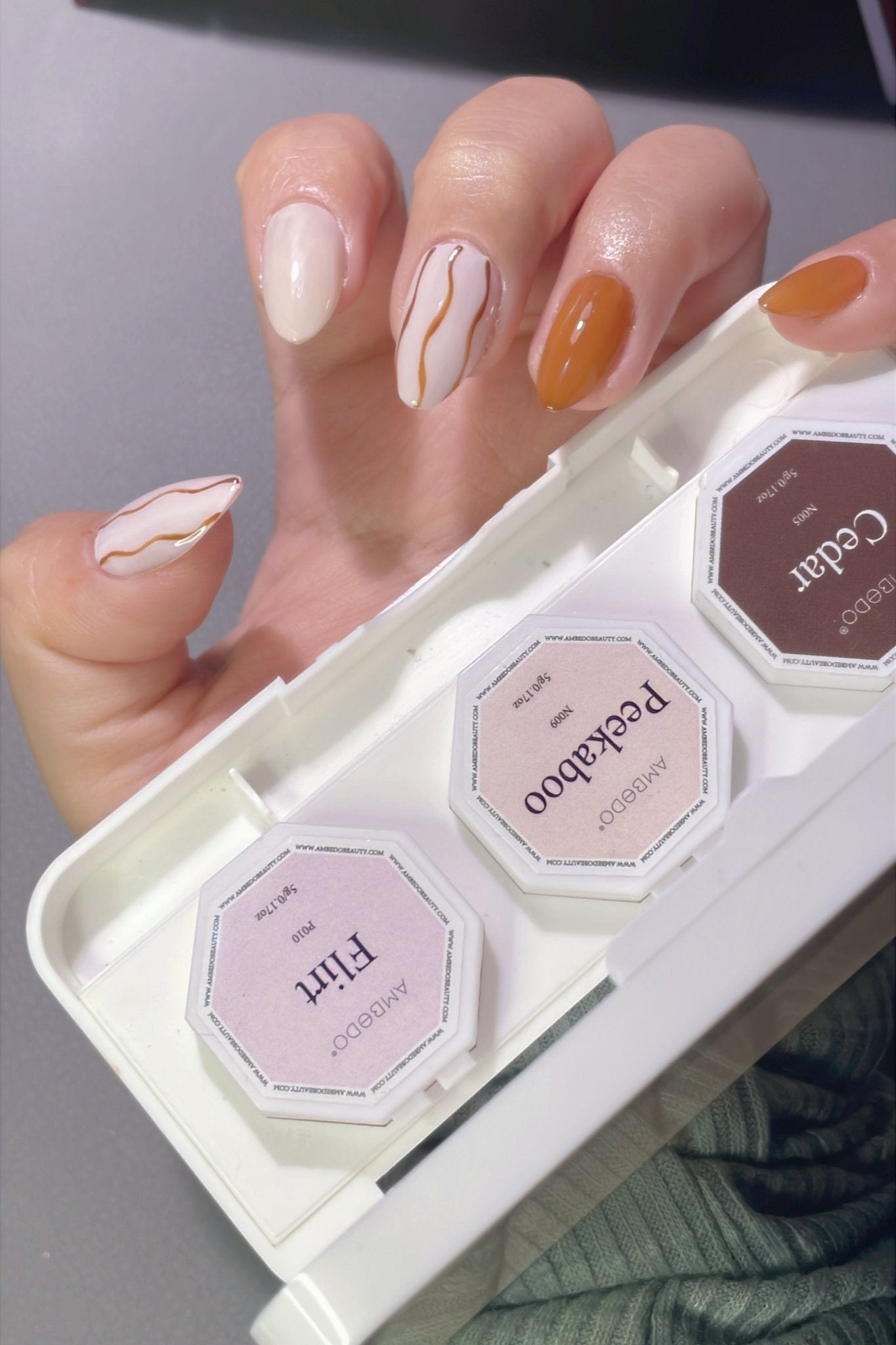 DIY Gel Refill Capsules| Neutral Core - Beige/Cream/Nude - Ambedo BeautyNail Polishes